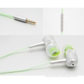 Selling universal led light earphone for iphone 7 lighting earphone microphone